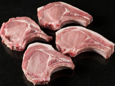 Bone-in Porkchops, Extra Thick Cut, Raw