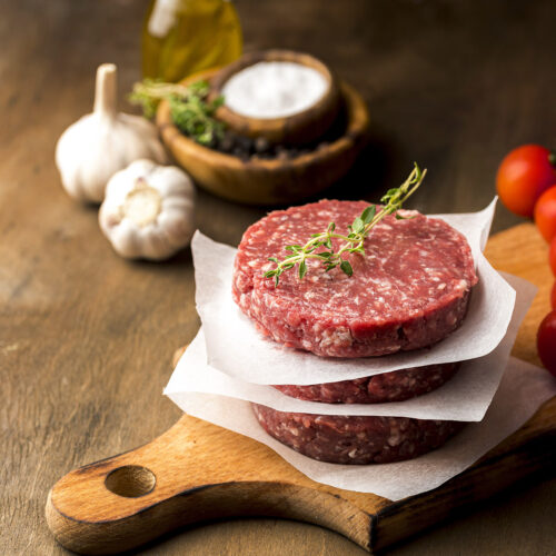 Pork Burger Patties (Raw)